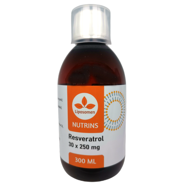 fles vloeibaar liposomaal resveratrol